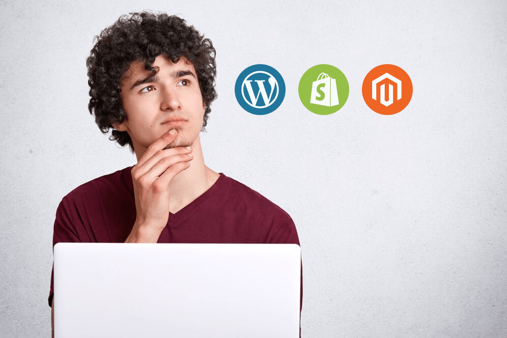 wordpress shopify magento